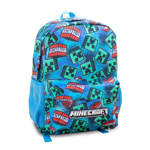 Minecraft Backpack - Blue - Polyester