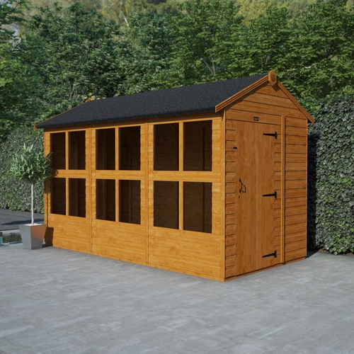 TigerFlex® Shiplap Apex Sunroom - 12x6