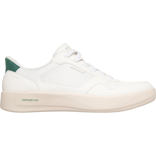 Skechers Slip-ins: Arch Fit Court Break Trainers - White/Green - Size 10