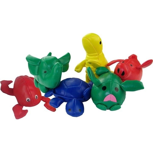 Sports Directory Animal Bean Bags (Set of 6) - Multi