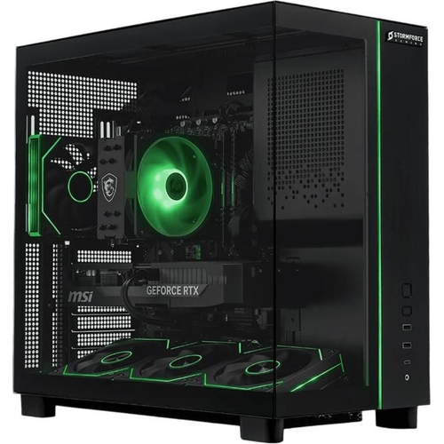 Stormforce Defiance Gaming Desktop - AMD Ryzen 7 - 32 GB RAM - 2 TB - Windows - Black