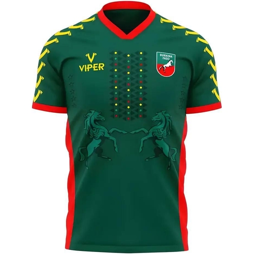 Burkina Faso 2025 2026 Home Concept Football Kit - Viper - Green - XXXL