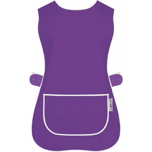 Linen Closet Work Tabard Apron - Purple
