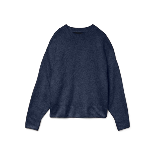 Vero Moda - Crew Neck Sweater - Blue - XL