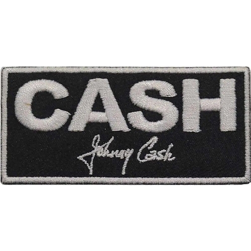 Johnny Cash Patch - Block Logo - 74 x 35mm