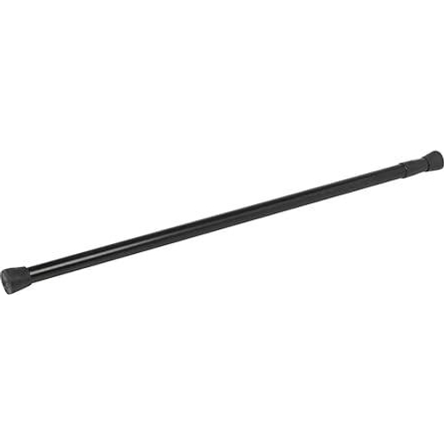 URBNLIVING Extendable Tension Shower Curtain Rod - Black