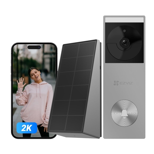 EZVIZ 2K Video Doorbell Camera - Green