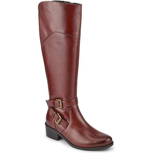 Jones Bootmaker Phoebe Long Boots - Brown - 5