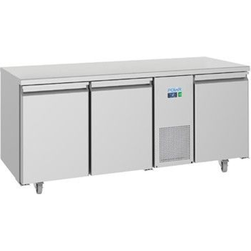 Polar U-Series Energy Efficient 3 Door Counter Freezer 474Ltr - GRN-BGL3-M-DZ-RD-W-K-UK 430