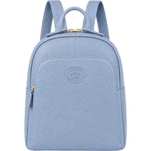 Woodland Leathers Small Convertible Backpack - Blue