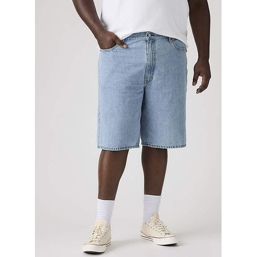 Levi's 469 Loose Denim Shorts - Blue - Size: 44