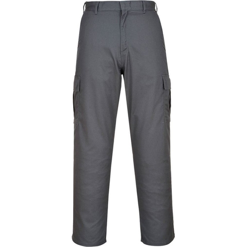 Portwest Combat Work Trousers - Grey - 28