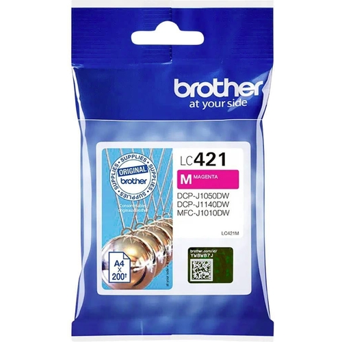 Brother Ink Cartridge Standard Yield Magenta LC421M
