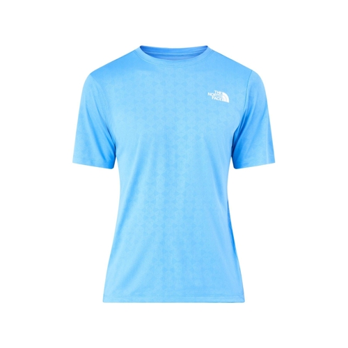 The North Face Pentadome Embossed Short Sleeve T-Shirt - Blue - Size L