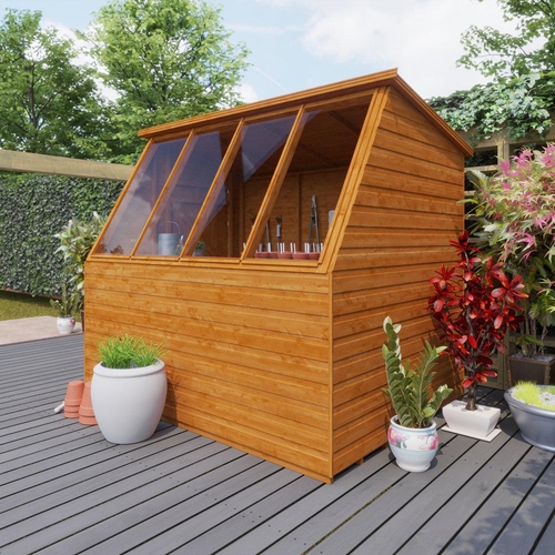 Tiger Sheds Potting Shed - Orange