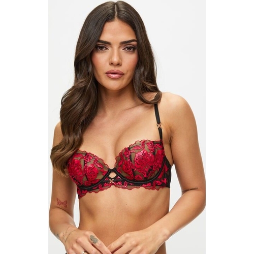 Ann Summers Endless Attraction Non Padded Balcony Bra - Black