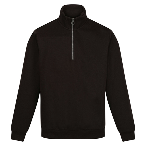 Regatta Pro Quarter Zip Sweatshirt - Black - Regular