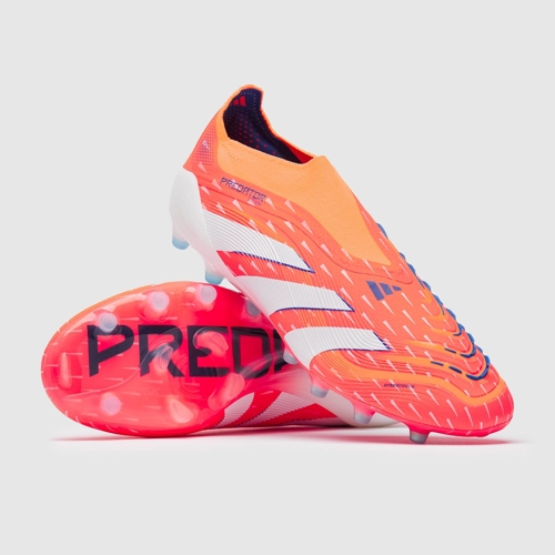 adidas Predator Elite Laceless AG - Orange/White - UK 9.5