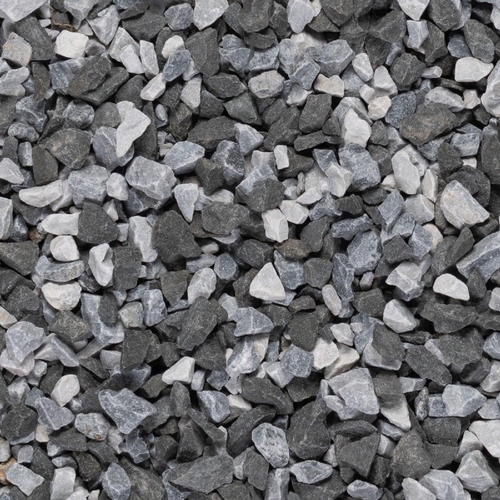 Stone Warehouse Black Ice Chippings - 14-20mm - Bulk Bag