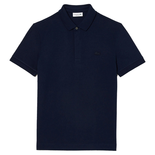 Lacoste Paris Polo Shirt - Cotton Pique - Blue - L