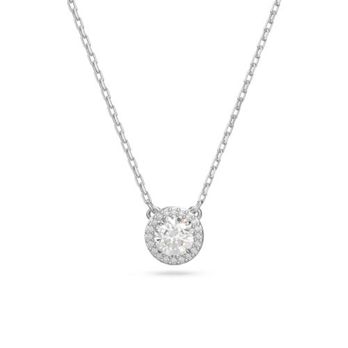 Swarovski Pendant - Silver - Rhodium plated