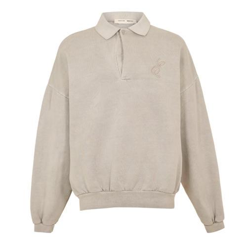 FEAR OF GOD ESSENTIALS FGE Script Polo Sn62 - Grey - S