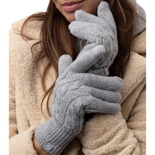 Heat Holders Willow Thermal Gloves - Light Grey