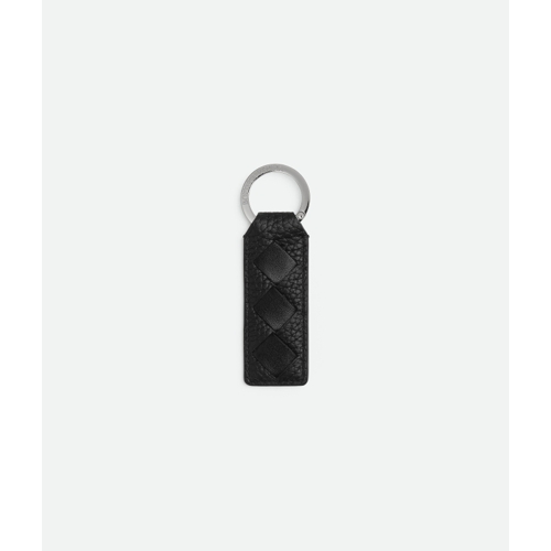 Tab Key Ring - Bottega Veneta - Black