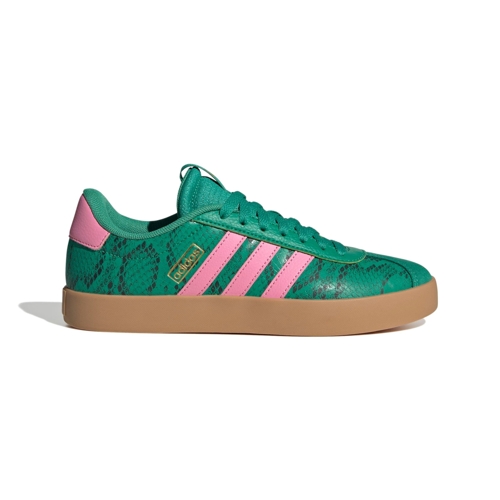 adidas VL Court 3.0 Trainers - Green/Pink - Size: 4