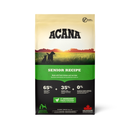 Acana Senior Dry Dog Food - Chicken, Turkey & Fish - 11.4Kg
