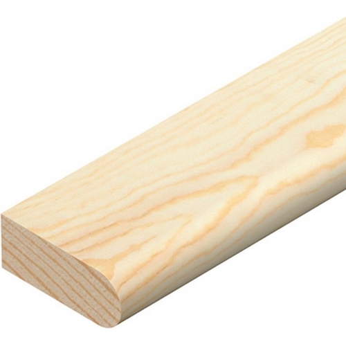 Cheshire Mouldings Pine Parting Bead - 8 x 21mm