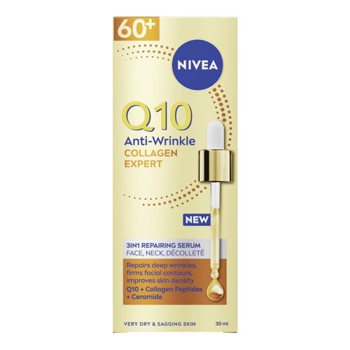 Nivea Q10 Anti-Wrinkle Collagen Expert 3In1 Repairing Face Serum 30ml