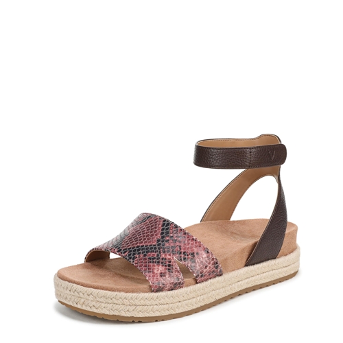 Vionic Yucca Sandals - Red - Size: 9