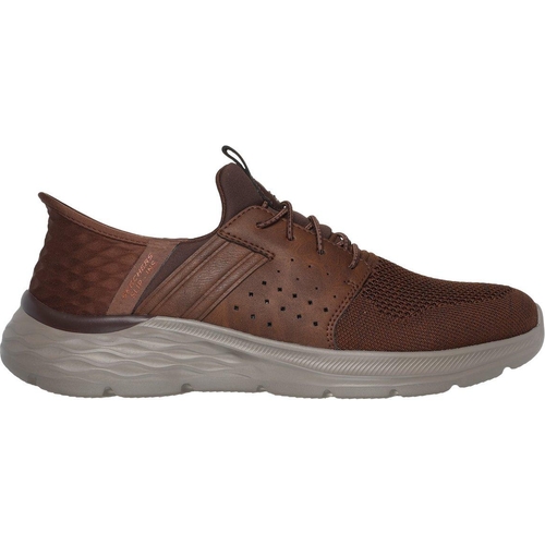 Skechers Garner - Newick Slip-On Shoes - Brown - UK 9