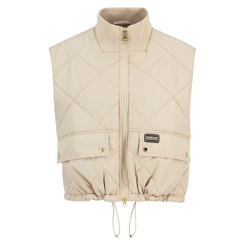 Barbour International Nia Gilet - Cream - L