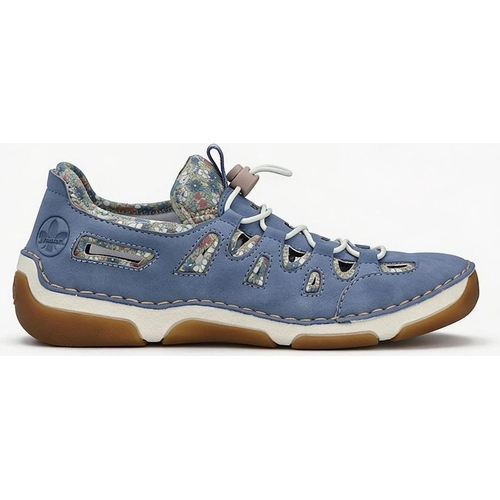 Rieker 55956 Comfort Shoes - Blue - Size: 5.5