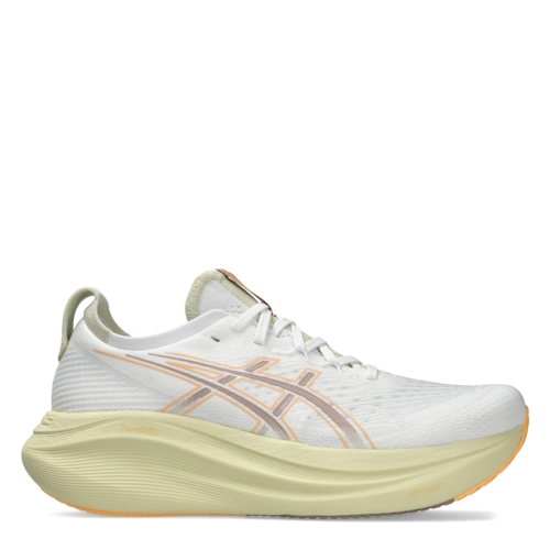ASICS Gel-Nimbus 27 Trainers - White/Brown
