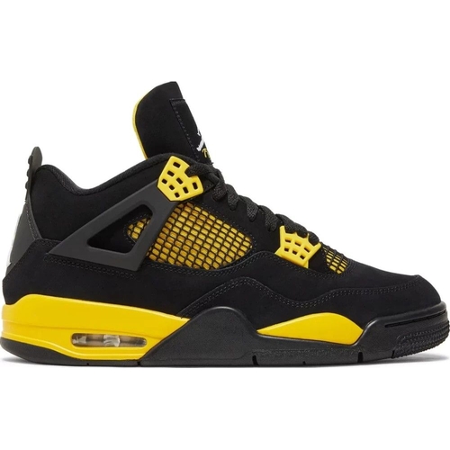 Jordan 4 Retro Thunder (2023) Trainers - Black - UK 6.5