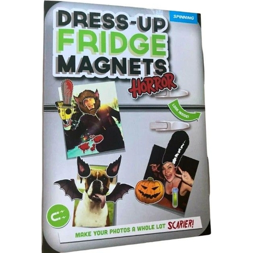 Horror Dress-up Fridge Magnets - Multicolor