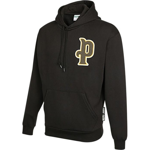 Puma Varsity Logo Hoodie - Black - M