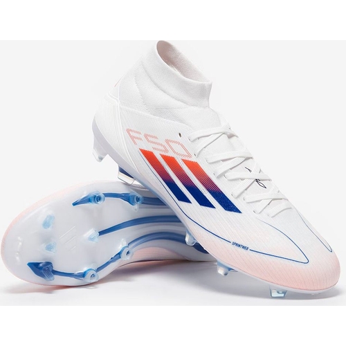 adidas F50 Pro Mid FG - White - UK 9