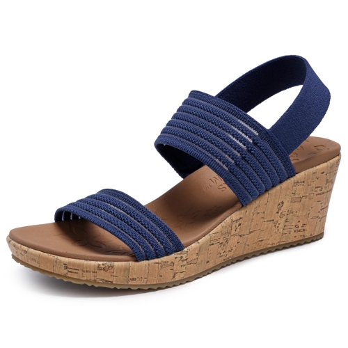 Skechers Beverlee - Sheer Luck Sandals - Navy - UK 8