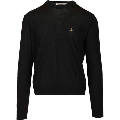 VIVIENNE WESTWOOD Alex Crew Sweater - Black - L