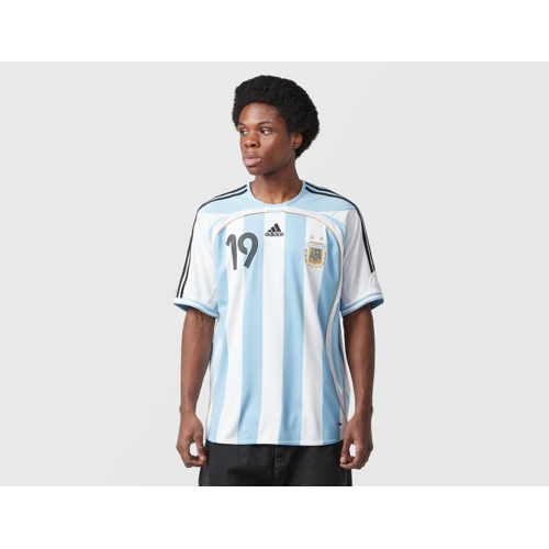 adidas Argentina Home Messi Jersey 2006 - White - Gold - XL