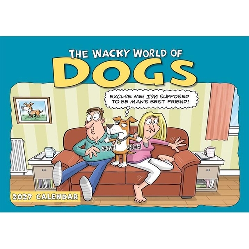 Wacky World of Dogs Calendar 2027 - CAROUSEL CALENDARS 2027