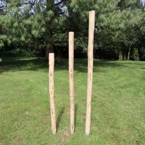Rustic Chestnut Fence Posts - Woven Wood - 5061011511942