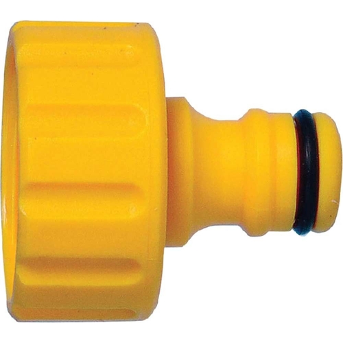 Hozelock Threaded Male Tap Connector - Yellow