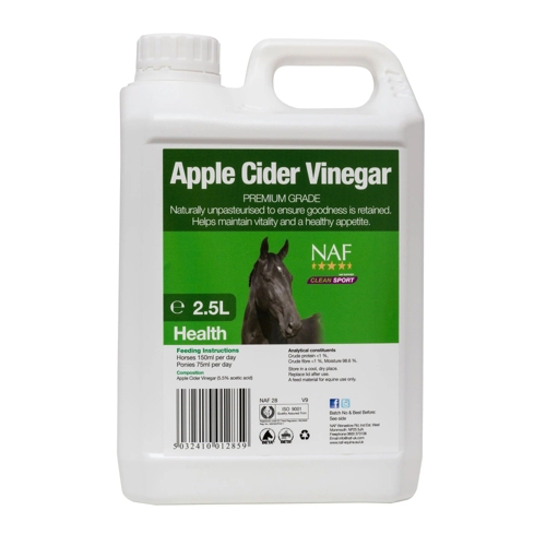Apple Cider Vinegar - 2.5 Litre Bottle - NAF