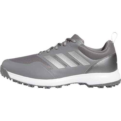 adidas Tech Response Spikeless Golf Shoes - Striped - Grey - 8 UK
