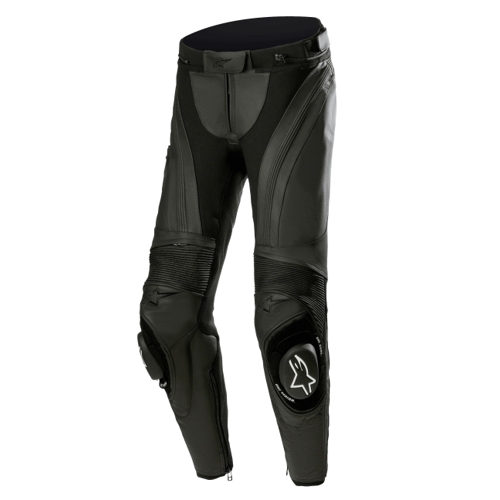 Alpinestars Stella Missile V3 Leather Trouser - Black / Black - UK 4